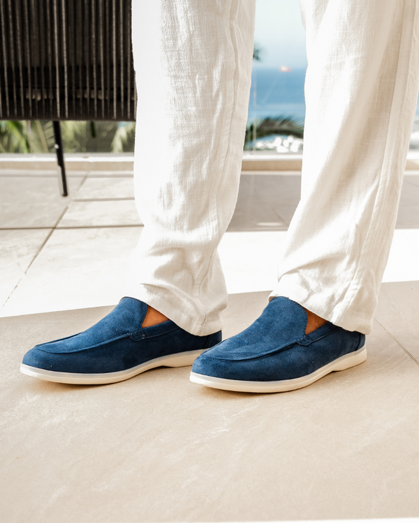 Classic Suede Leather Loafers