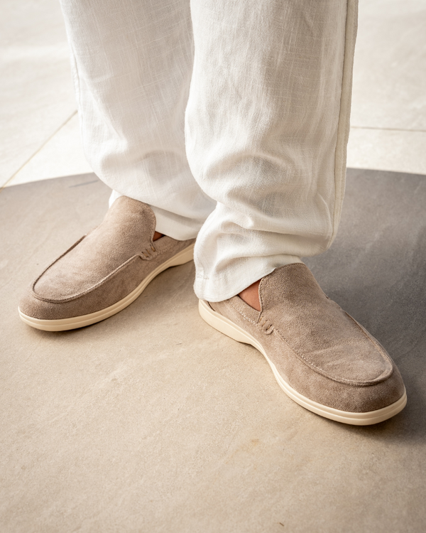 Classic Suede Leather Loafers