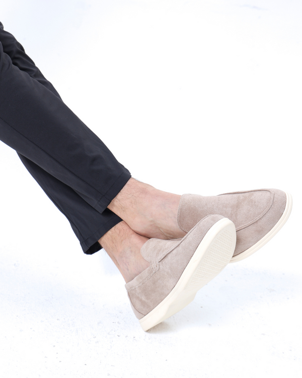Classic Suede Leather Loafers