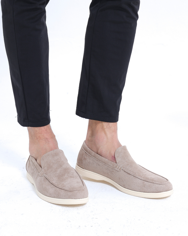 Classic Suede Leather Loafers