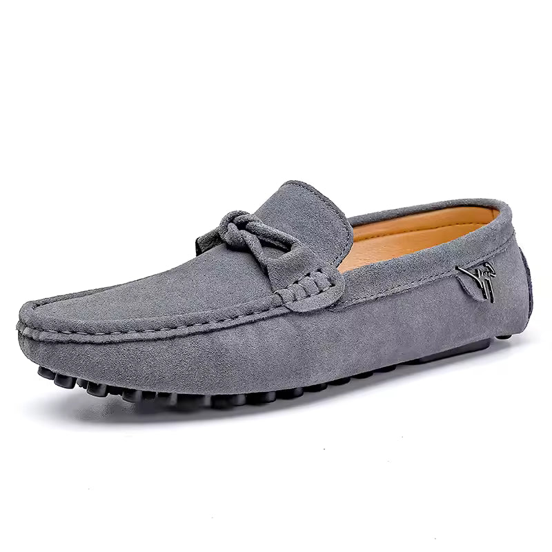 Casual leather moccasin