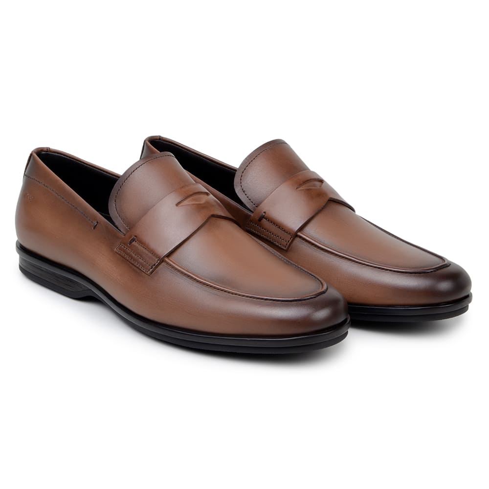 BRESCIA LEATHER LOAFERS