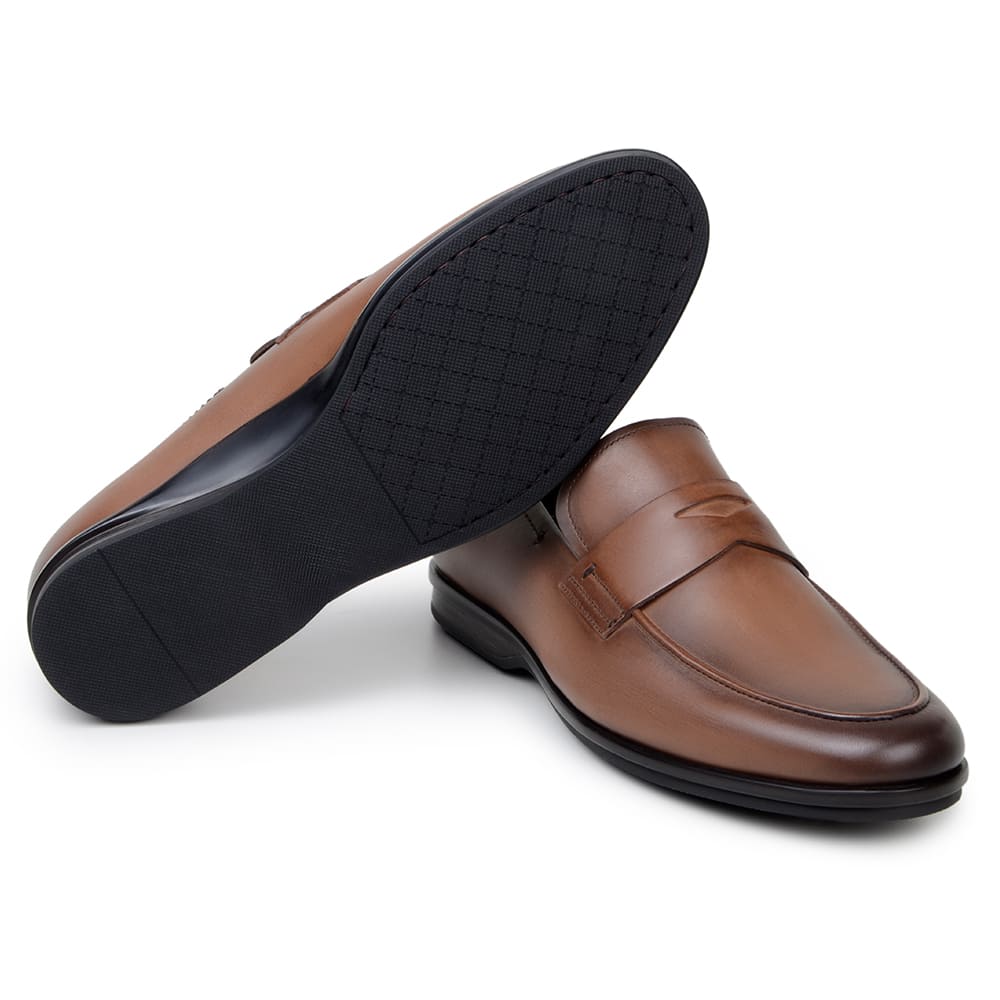 BRESCIA LEATHER LOAFERS